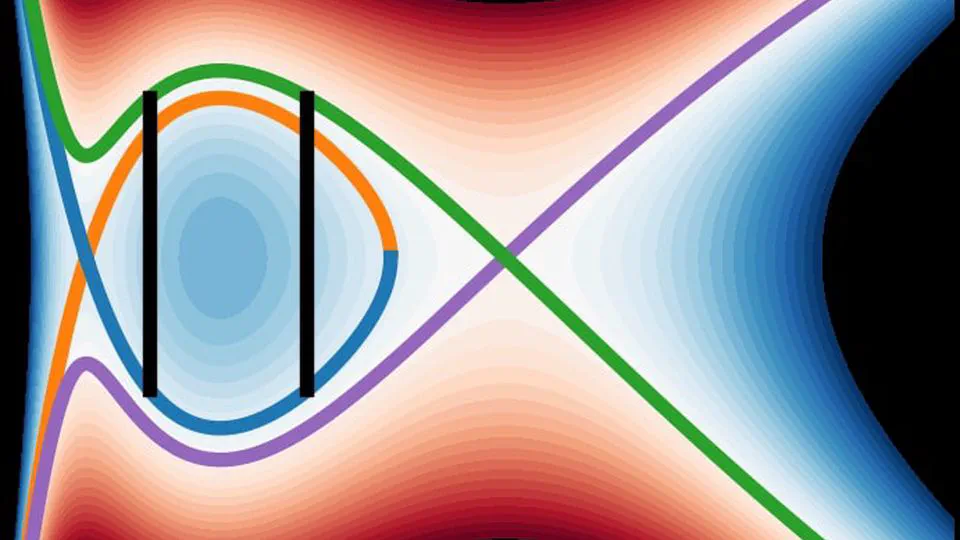 On the stability of shocks in isothermal black hole accretion discs