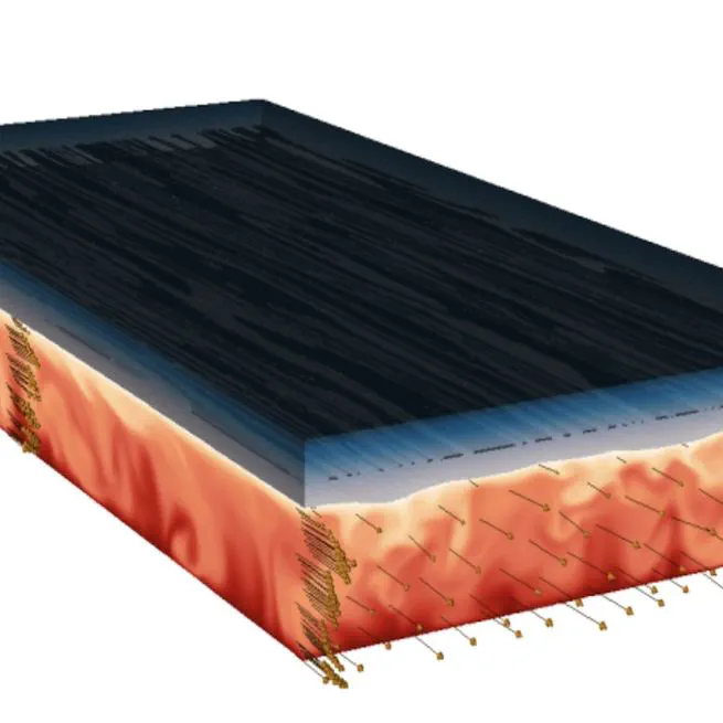 Topography generation by melting and freezing in a turbulent shear flow